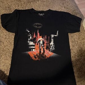 DC Comics Batman Arkham Knight: Red Hood Black Tee